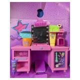Barbie Extra Vanity Playset w/Accessories