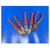 Assorted Wire Cutting Pliers