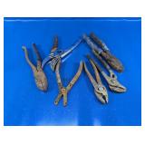 Assorted Hand Tools and Garden Pruners Lot