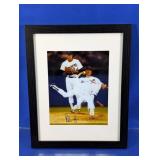 (1) Framed Nolan Ryan Texas Rangers Photo