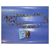 Beaded Multi-Strand Necklace & Cuff Bracelet Set
