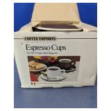 Coffee Imports Italian Espresso Cup Set