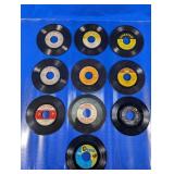 Assorted 45 RPM Vinyl Records