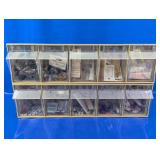 (2) Multi-Drawer Organizer with Electronics