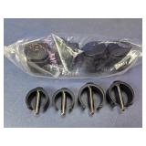 Caster Wheel Assemblies w/ Clips