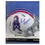 Earl Campbell Autographed Mini Helmet