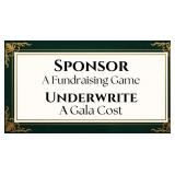 Sponsor a Gala Game or Underwrite a Gala Cost
