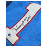 Warren Moon Autographed Jersey