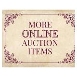 Online Auction Items  LET THE BIDDING BEGIN!