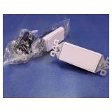 Decorator Rocker Light Switch White