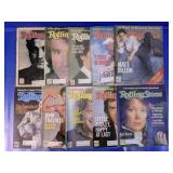 (10)Vintage Rolling Stone Magazines (1982)