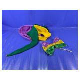 (2) Mardi Gras Costume Accessories