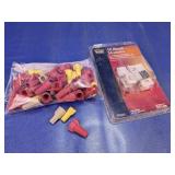 Electrical Wire Connectors and Blank Outlet