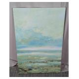 Abstract Coastal Canvas Wall Art