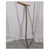 Rustic Wooden Walking Stick With T Handle