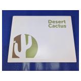 (1) Desert Cactus Louisiana Tech Sticker Sheet
