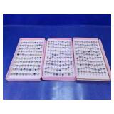 (3) Boxes Assorted Fashion Rings
