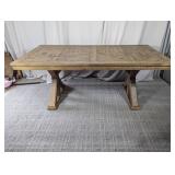 Rustic Wood Dining Table