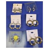Set of 6 Assorted Religious and Fashion Earrings