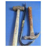 (3) Assorted Hammer & Pry Bar Tools