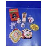 Assorted Christmas Ornament Decor Lot