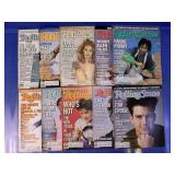 (10)Vintage Rolling Stone Magazines (1986-1987)