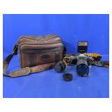 (1) Canon AE-1 Camera Set