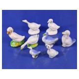 Ceramic Duck and Goose Figurine Collection
