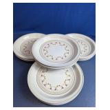 Floral Rim Dinner Plates