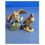 Painted Bird Figurines