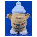 Human Beans Jolly Beans Christmas Cookie Jar