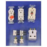 Assorted Electrical Outlets and Power Adapters