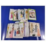 (10) Childrenï¿½s Sewing Patterns Lot - McCall