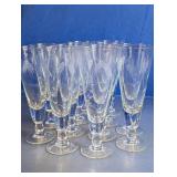 (10+) Crystal Champagne Flute Glasses