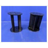 (2) Metal Mounting Brackets