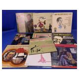 (10) Vinyl Records - Born Free & More