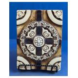 Ornate Geometric Mandala Relief Plaque