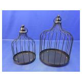 Metal Wire Decorative Cloche Display