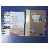 Planner and Notebook Lot with Stickers
