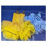 (2) Girls Dance Costume Dresses