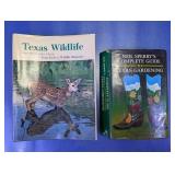 Vintage Texas Wildlife & Gardening Book Set