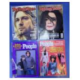 Vintage Music and Celebrity Magazine Lot