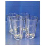 (4) Callaway Tall Drinking Glasses