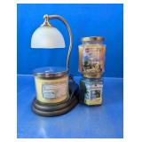 Electric Candle Warmer Lamp and Scented Candle Set