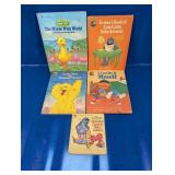 (5) Sesame Street Childrenï¿½s Books Lot