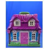 (1) Plastic Folding Toy Dollhouse