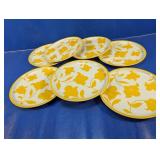 Hearthstone Block Floral Dinner Plates Set