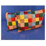 Patchwork Quilt Style Decorative Pillow
