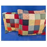 Patchwork Quilt Style Decorative Pillow