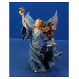 Celestial Blue Star Angel Figurine